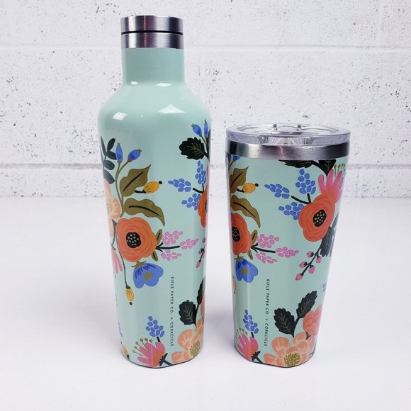 Corkcicle Kitchen Rifle Paper Co X Corkcicle Insulated Tumbler And